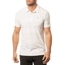 Load image into Gallery viewer, TravisMathew Scene It Mens Golf Polo - White 1wht/XL
 - 1