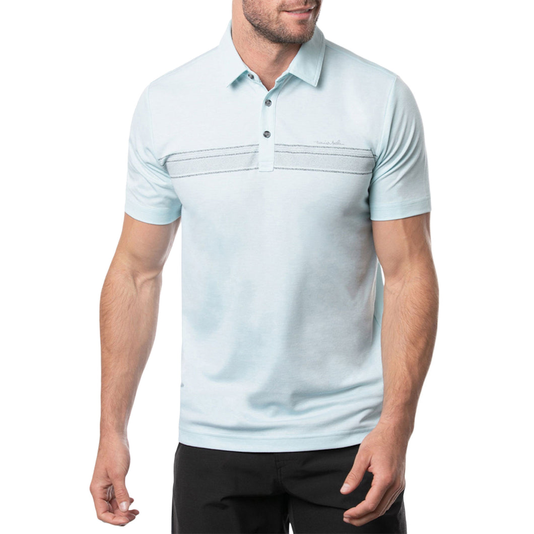 TravisMathew Hole Card Mens Golf Polo - Hthr Petit 4hpf/XXL