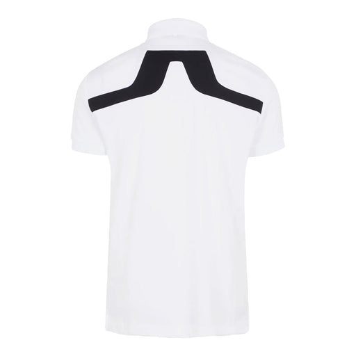 J. Lindeberg KV Regular Fit White Mens Golf Polo