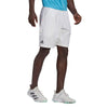 Adidas Ergo 9in White Mens Tennis Shorts