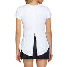 Load image into Gallery viewer, Tail Oriana Fading Leave Chalk Wmn SS Tennis Shirt
 - 2