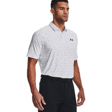 Load image into Gallery viewer, Under Armour Iso-Chill Floral Dash Mens Golf Polo - WHITE 100/XXL
 - 1