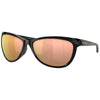 Oakley Pasque Polished Black Prizm Rose Gold Polarized Sunglasses