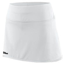 Load image into Gallery viewer, Wilson Team II 12.5in Womens Tennis Skirt - White/XL
 - 3