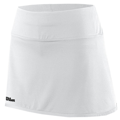 Wilson Team II 12.5in Womens Tennis Skirt - White/XL