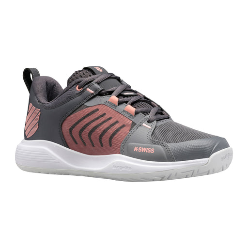K-Swiss Ultrashot Team Womens Tennis Shoes 1 - GY/PCH AMBR 050/B Medium/11.0
