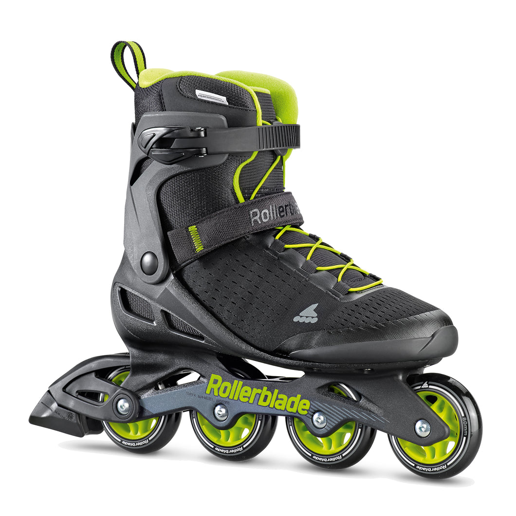 Rollerblade Zetrablade Elite M Inline Skates 26413 - Black/Lime/12.0