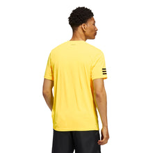 Load image into Gallery viewer, Adidas Club 3 Stripes Beam Yellow Men Tennis Shirt
 - 2