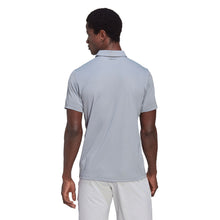 Load image into Gallery viewer, Adidas Club 3 Stripes Halo Silver Mens Tennis Polo
 - 2