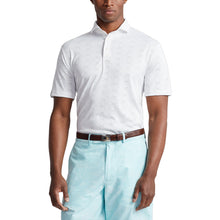 Load image into Gallery viewer, RLX Ralph Lauren Knit Jacq Pure Wht Mens Golf Polo - Pure White/XL
 - 1