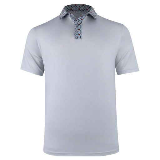 Swannies Maves Glacier Hydro Mens Golf Polo - Glacier Hydro/XL