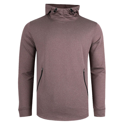 Swannies Ivy Plum Heather Mens Golf Hoodie - Plum Heather/XL