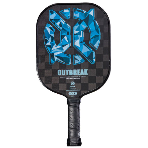 Onix Outbreak Pickleball Paddle - Blue/4 3/8/7.8 – 8.2 OZ.
