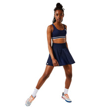 Load image into Gallery viewer, Lacoste Sport Navy Womens Tennis Skirt - Navy Spm/10
 - 1