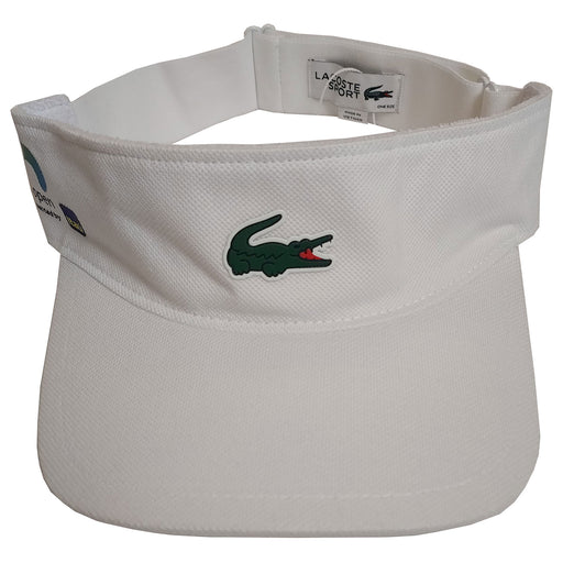 Lacoste Miami Open Unisex Tennis Visor - WHITE 001/One Size