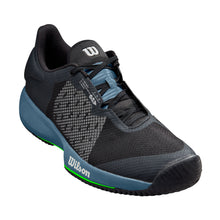 Load image into Gallery viewer, Wilson Kaos Swift Mens Tennis Shoes - Blk/China Blue/D Medium/13.0
 - 1