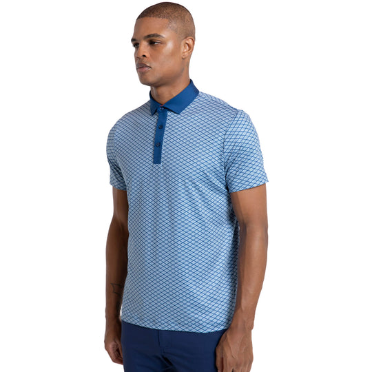 Redvanly Amherst Classic Blue Mens Golf Polo