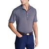 RLX Ralph Lauren Lightweight Airflow Jersey Rich Ruby Blue Mens Golf Polo