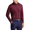 RLX Ralph Lauren Featherweight Airflow Jersey Ruby Mens Long Sleeve Golf Polo