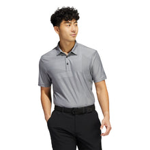 Load image into Gallery viewer, Adidas Jacquard Primegreen Mens Golf Polo - Grey Three/Blk/XXL
 - 1