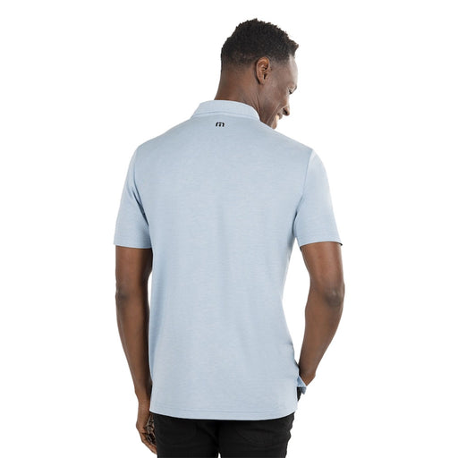 TravisMathew Desert Drive Fade Denim Men Golf Polo