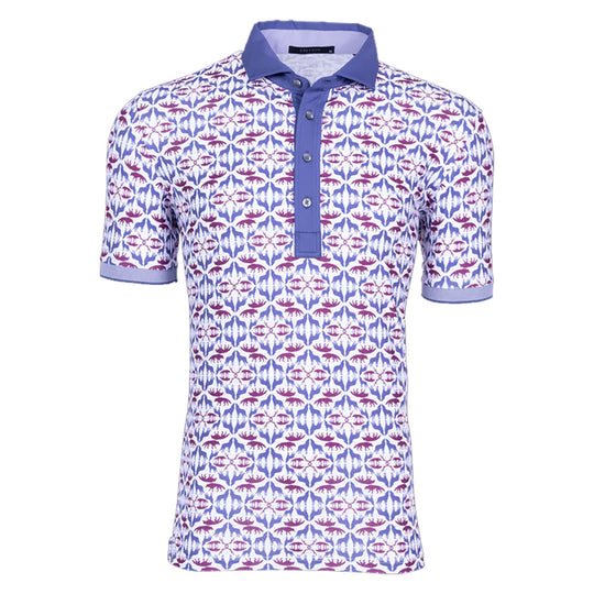 Greyson Wolf Labyrinth Mens Golf Polo