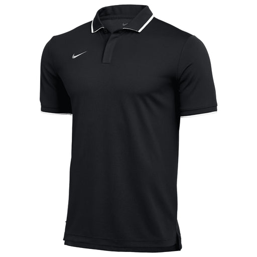 Nike Dri-Fit UV Mens Tennis Polo - BLACK 010/XXL