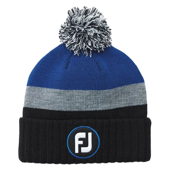 FootJoy Winter Knit Pom Pom Unisex Golf Beanie