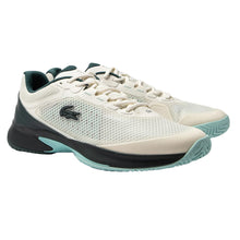 Load image into Gallery viewer, Lacoste Tech Point All-Court Womens Tennis Shoes - Off Wht/Dk Grn/B Medium/10.0
 - 1