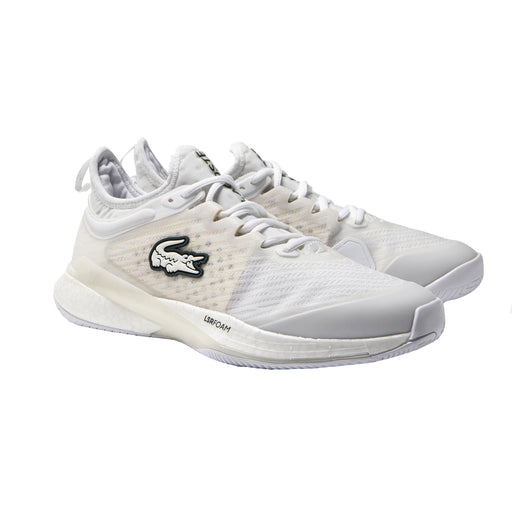 Lacoste AG-LT23 Lite All-Court Womens Tennis Shoes - White/B Medium/10.0