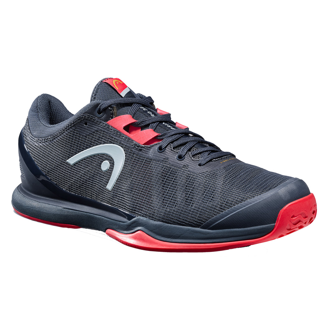 Head Sprint Pro 3.0 Midnight Mens Tennis Shoes - Navy/Red/13.0