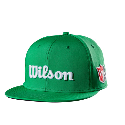 Wilson Tour Flat Brim Mens Golf Hat - Green/One Size