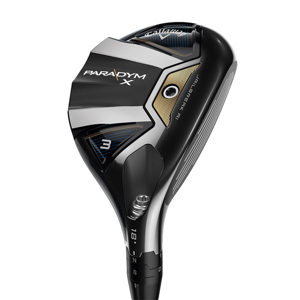 Callaway Paradym X Right Hand Womens Hybrid - 5/ASCENT BLU 40/Ladies