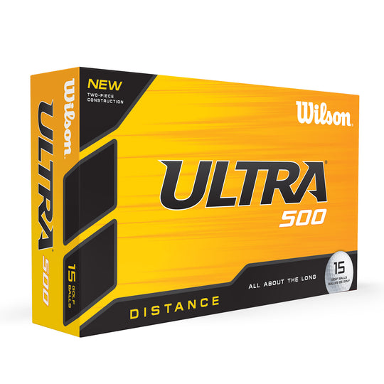 Wilson Golf Ultra 500 Distance 15 Pack Golf Balls