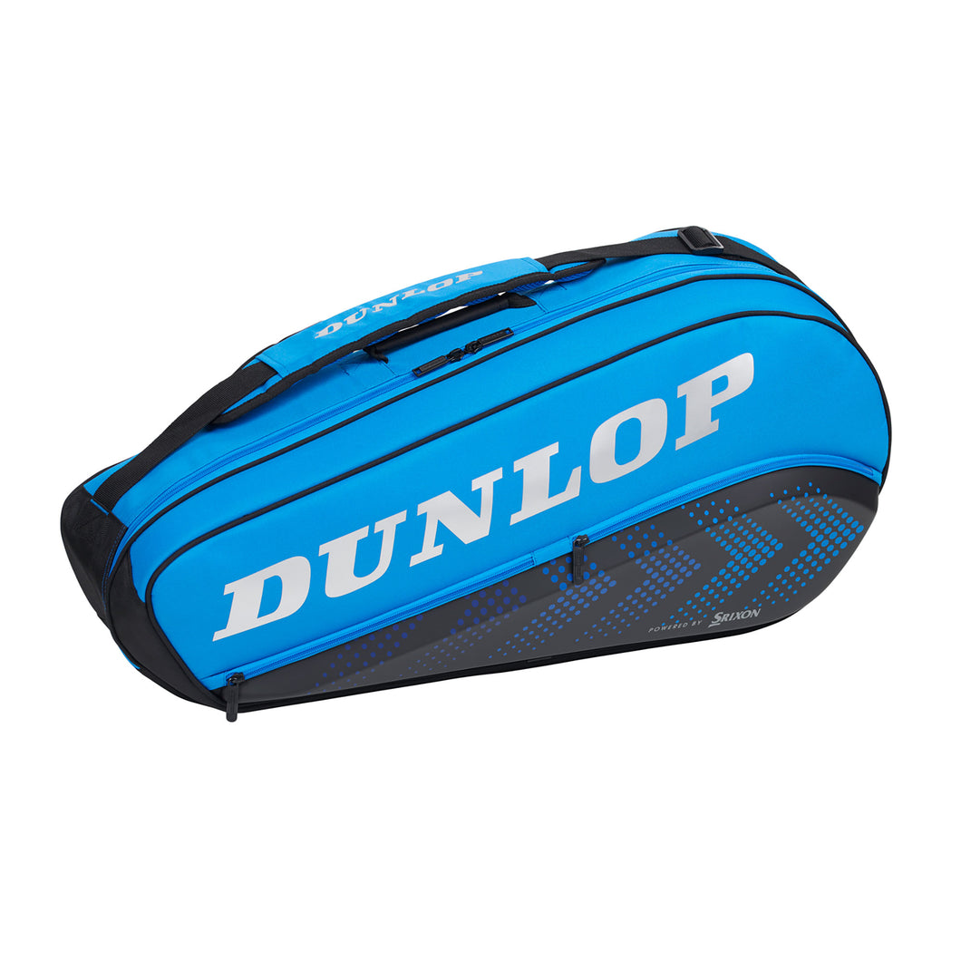 Dunlop FX-Perform Black/Blue 3-Racquet Tennis Bag - Black/Blue