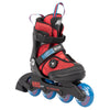 K2 Raider Boa Red Boys Adjustable Inline Skates (Size 1-5 NEW Open Box)