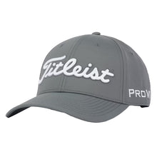 Load image into Gallery viewer, Titleist Tour Performance Mens Golf Hat - Charcoal/White/One Size
 - 3