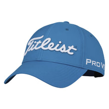 Load image into Gallery viewer, Titleist Tour Performance Mens Golf Hat - Reef Blue/White/One Size
 - 16