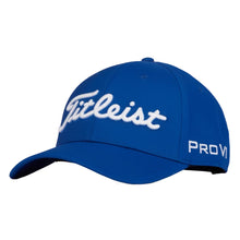 Load image into Gallery viewer, Titleist Tour Performance Mens Golf Hat - Royal/White/One Size
 - 18