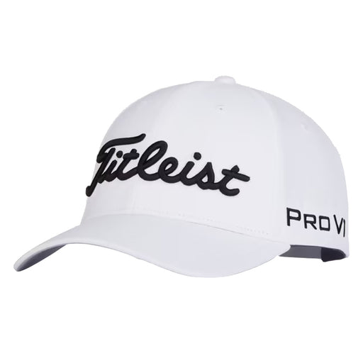 Titleist Tour Performance Mens Golf Hat - White/Black/One Size