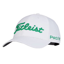Load image into Gallery viewer, Titleist Tour Performance Mens Golf Hat - White/Hunter/One Size
 - 25