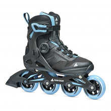 Load image into Gallery viewer, Rollerblade Macroblade 84 BOA Womens Inline Skates - Black/Blue/10 / 10.5
 - 1