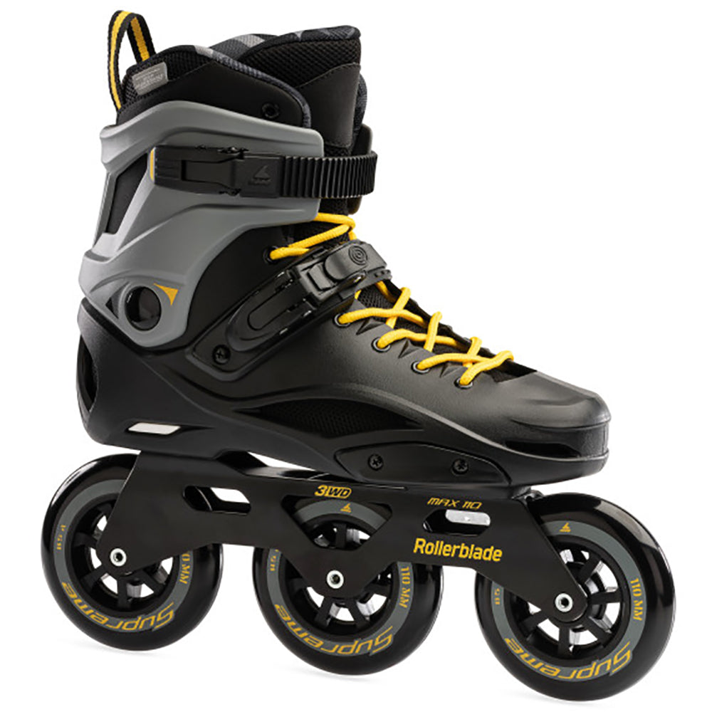 Rollerblade RB 110 Unisex Urban Inline Sk 27663 - Blk/Saffron Yel/13.0