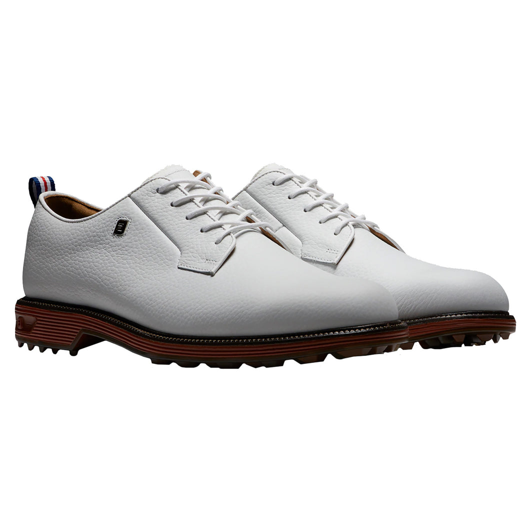 FootJoy Premiere Series Spikeless Mens Golf Shoes - Cool Wt/Cwt/Red/D Medium/13.0