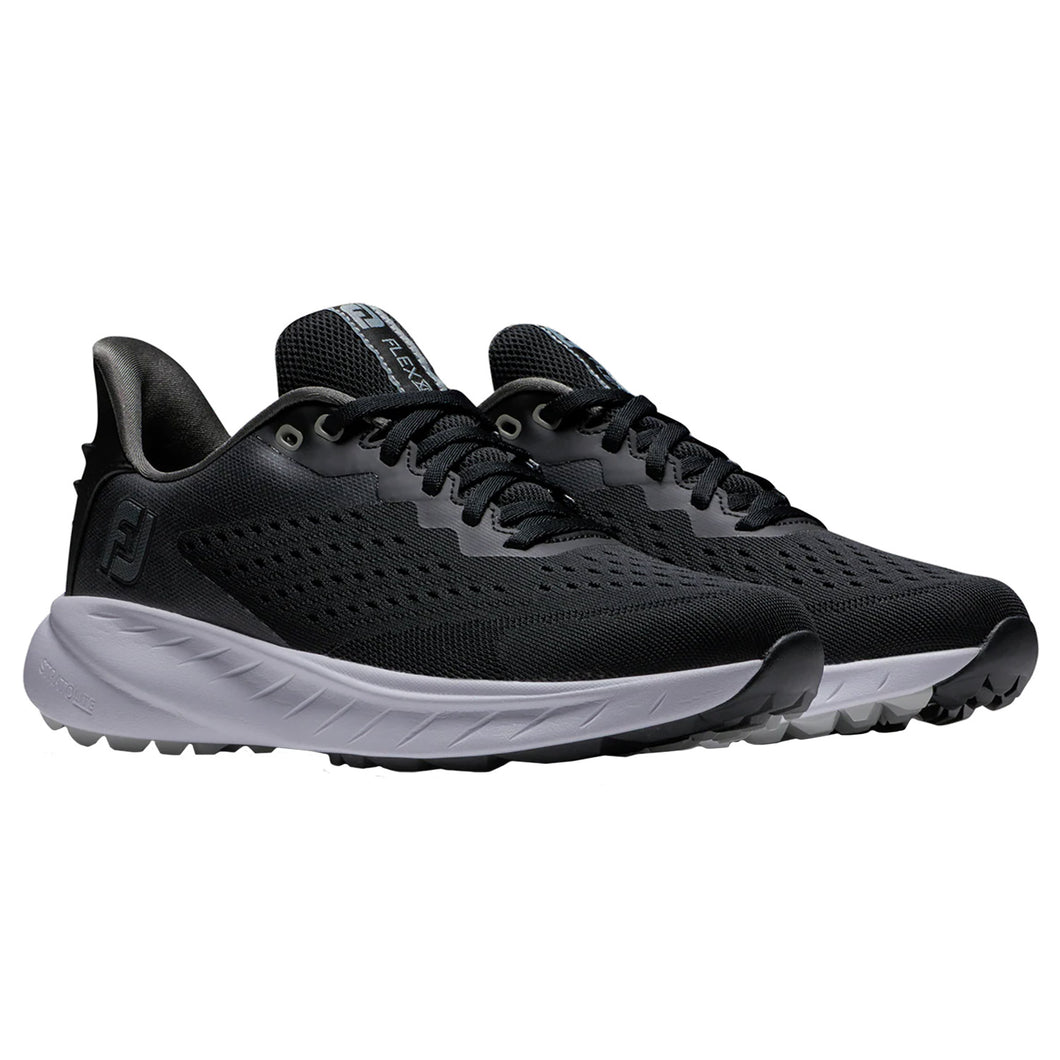 FootJoy Flex XP Womens Golf Shoes 2023 - Black/Gray/Wht/B Medium/11.0