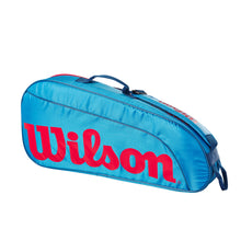 Load image into Gallery viewer, Wilson Junior 3-Pack Tennis Bag - Blue/Orange
 - 1