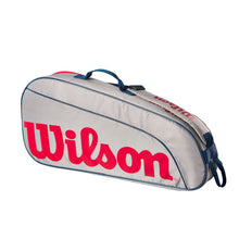 Load image into Gallery viewer, Wilson Junior 3-Pack Tennis Bag - Grey/Red
 - 4