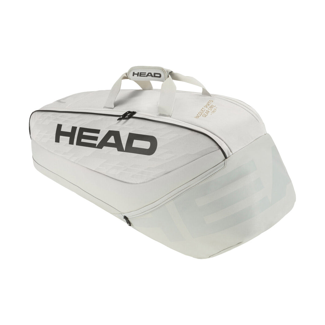 Head Pro X Racquet Bag M YUBK 6R - Corduroy Wt/Blk