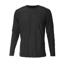 Load image into Gallery viewer, Sofibella SB Sport Athletic Mens LS Tennis Shirt - Black/1X
 - 1
