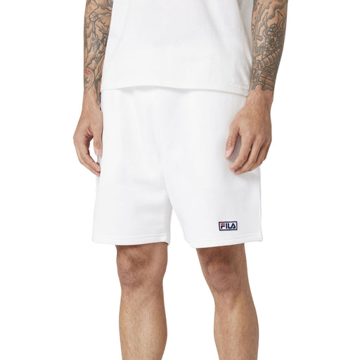 FILA Kylan 8 Inch Mens Shorts - WHITE 100/XXXL
